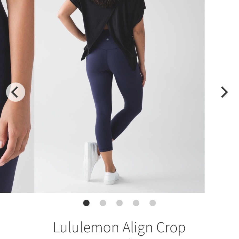 Lululemon align crop 19” inseam
